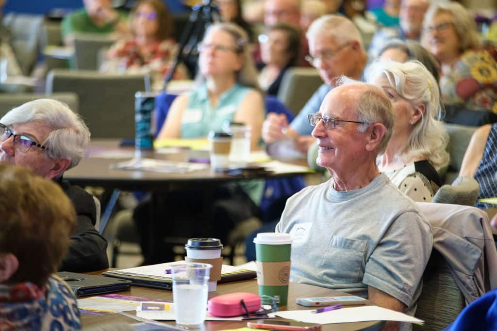 Seniors at a seminar